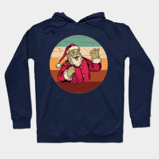 Retro Santa Claus Hoodie